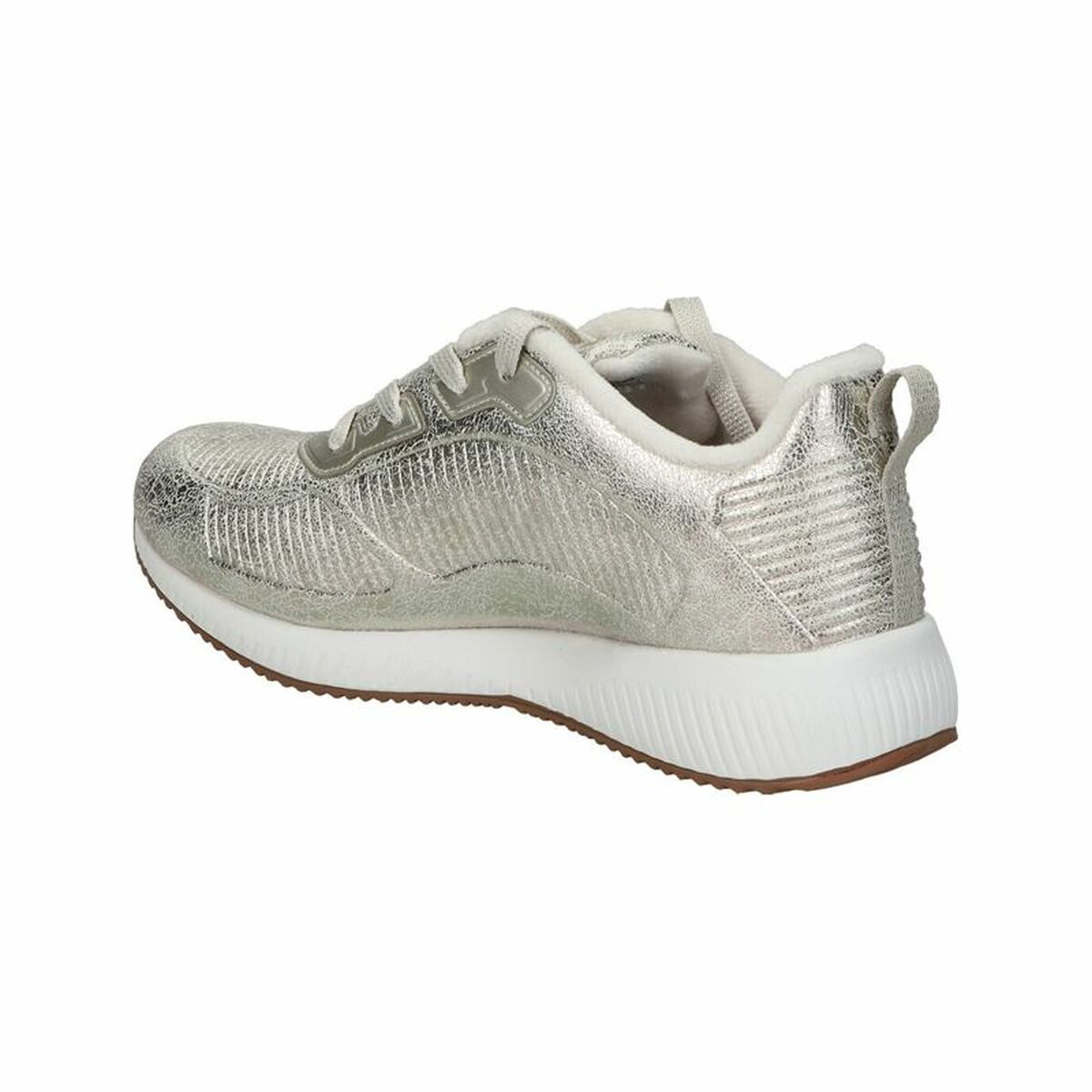 Zapatillas Deportivas Mujer Skechers Bobs Sparkle Life Gris claro