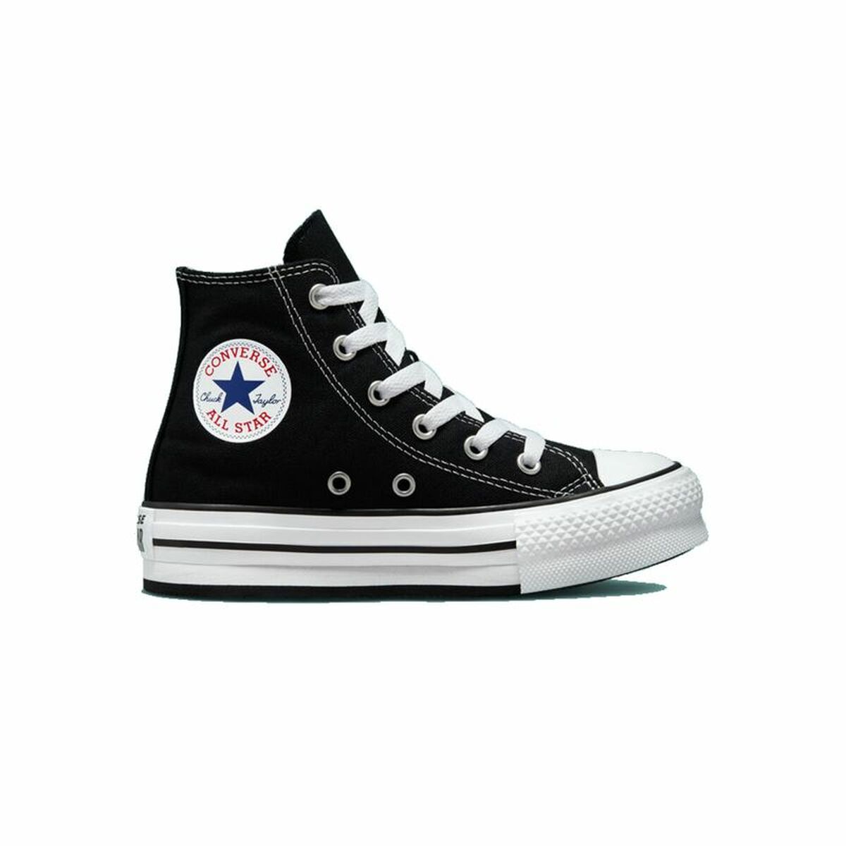 Zapatillas Deportivas Infantiles Converse Chuck Taylor All Star Lift Platform Negro