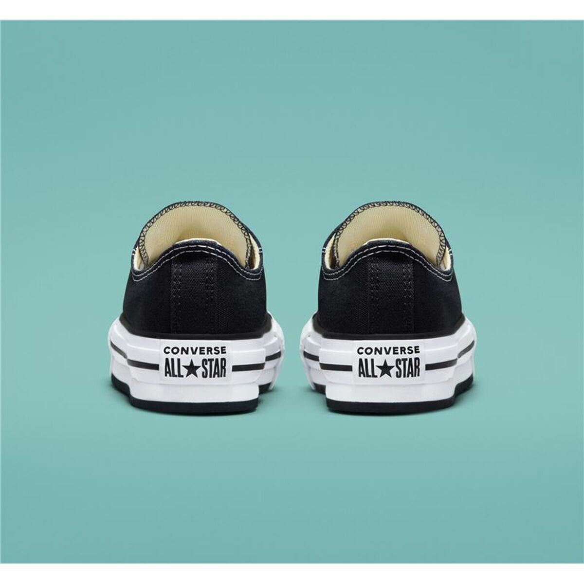 Zapatillas Casual Niño Converse All-Star Lift Low Negro