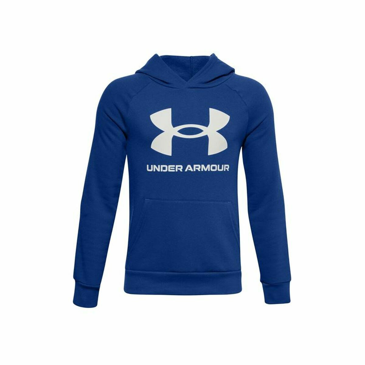 Sudadera con Capucha Niño Under Armour Rival Fleece Azul