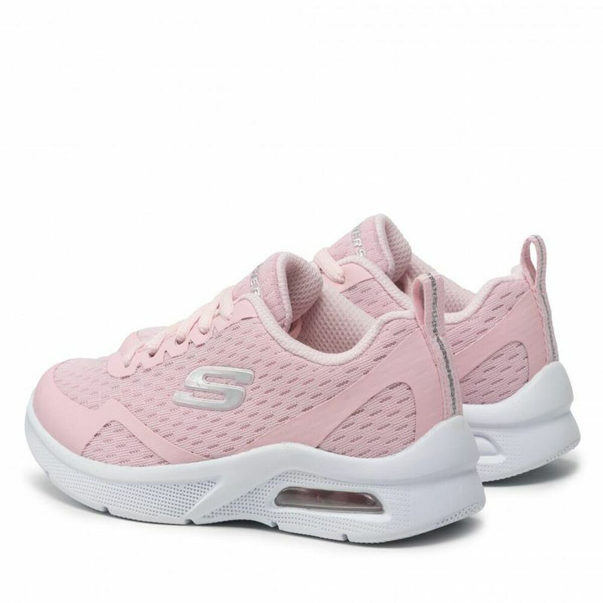 Zapatillas Deportivas Infantiles Skechers Microspec Max Rosa