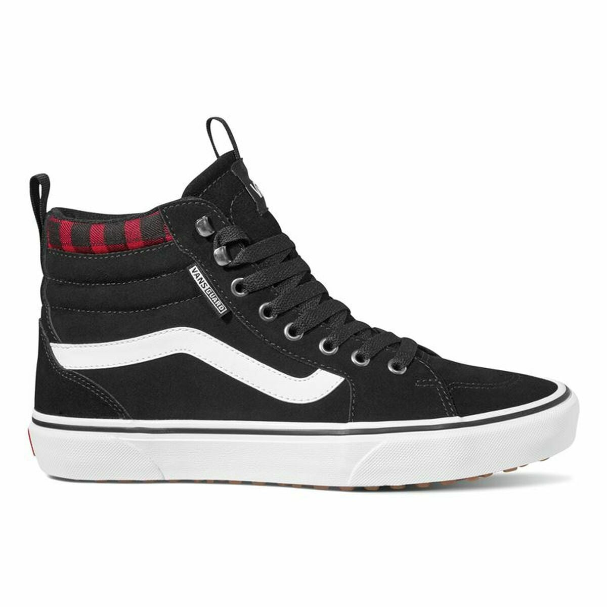 Zapatillas Casual Hombre Vans Filmore Hi VansGuard Rojo Negro