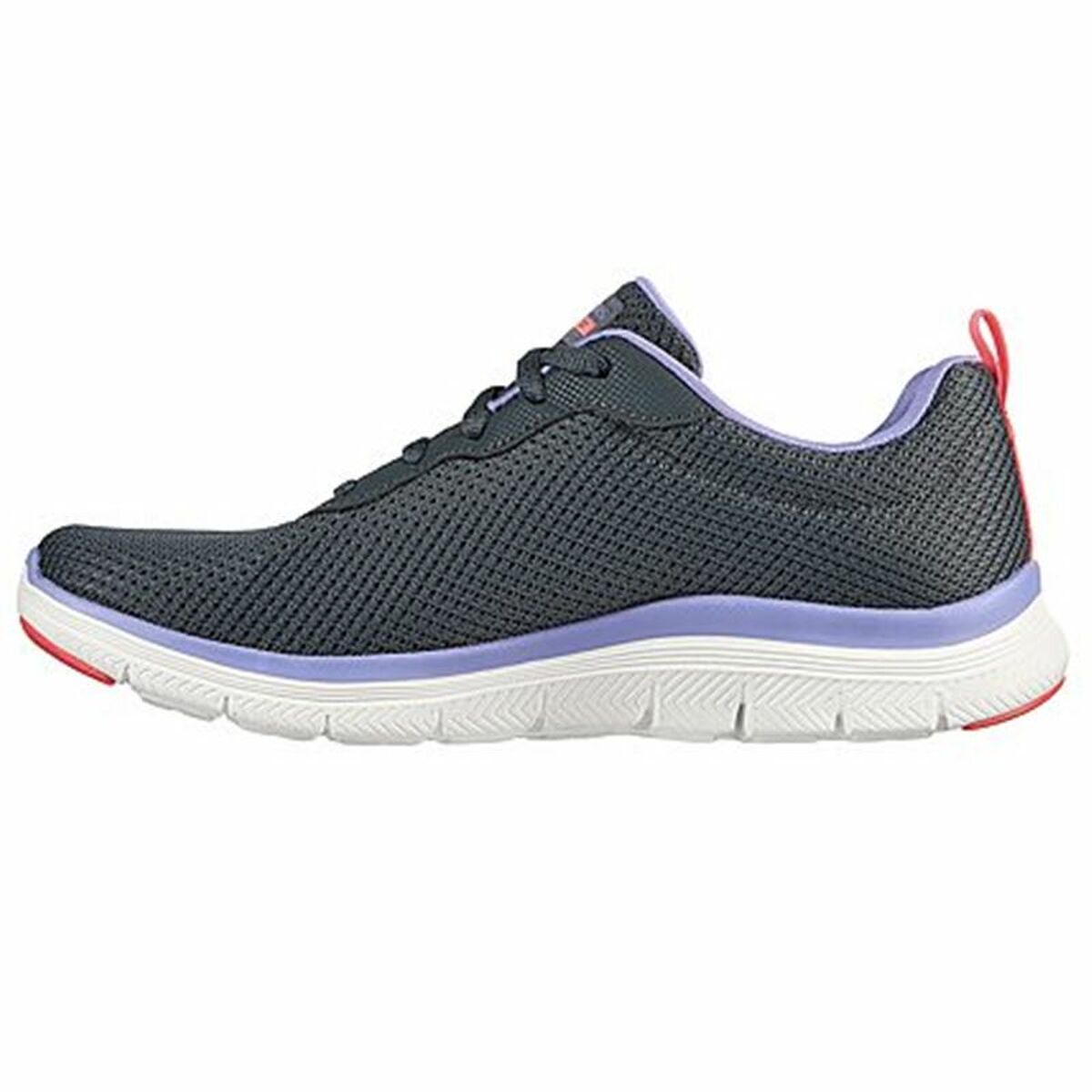 Zapatillas Deportivas Mujer Skechers Flex Appeal 4.0 Brilliant View Gris oscuro