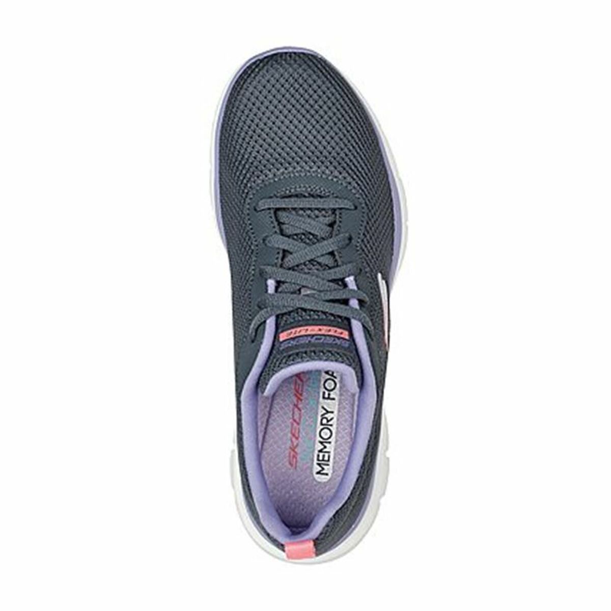 Zapatillas Deportivas Mujer Skechers Flex Appeal 4.0 Brilliant View Gris oscuro