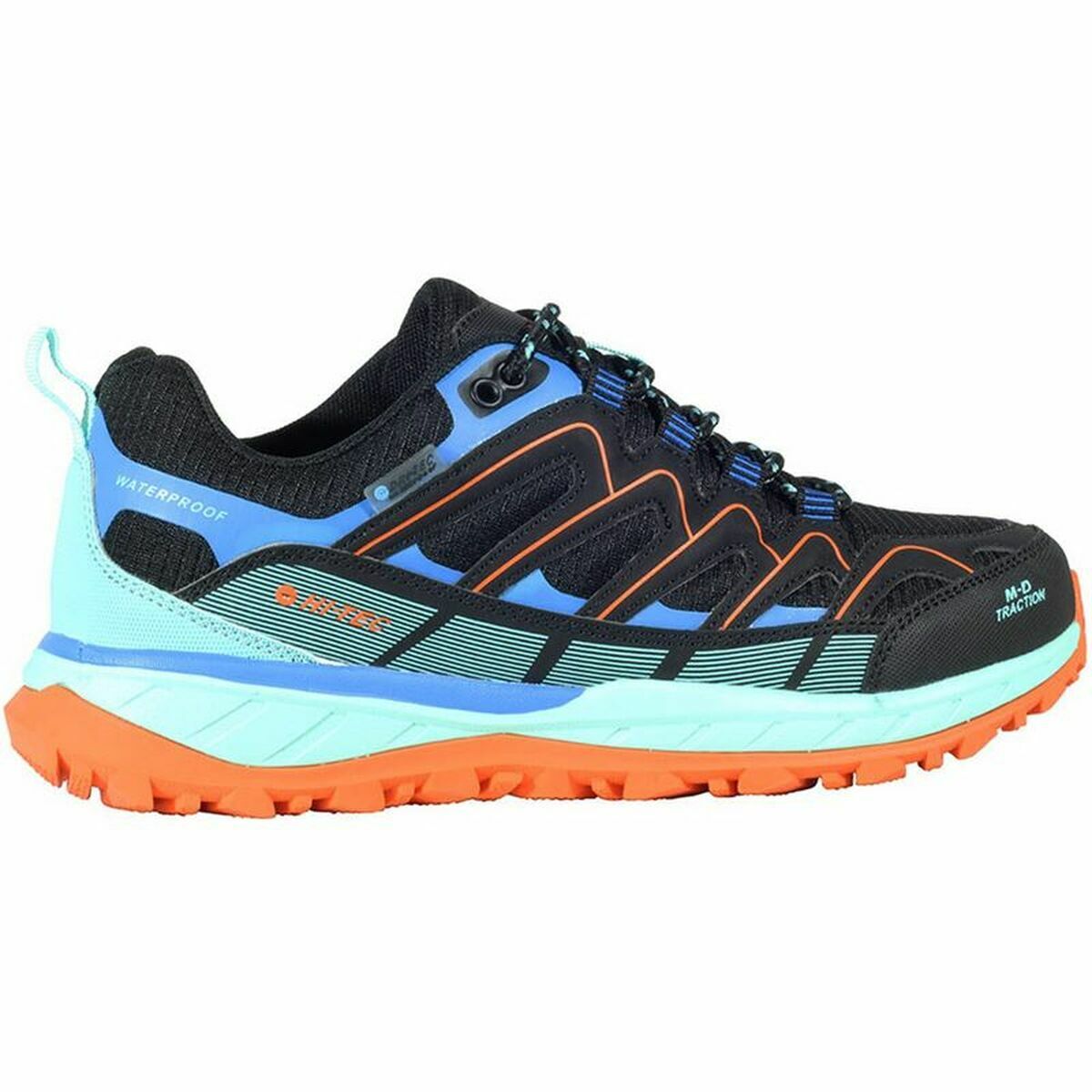 Zapatillas Deportivas Mujer Hi-Tec Lander Low Montaña Azul Negro