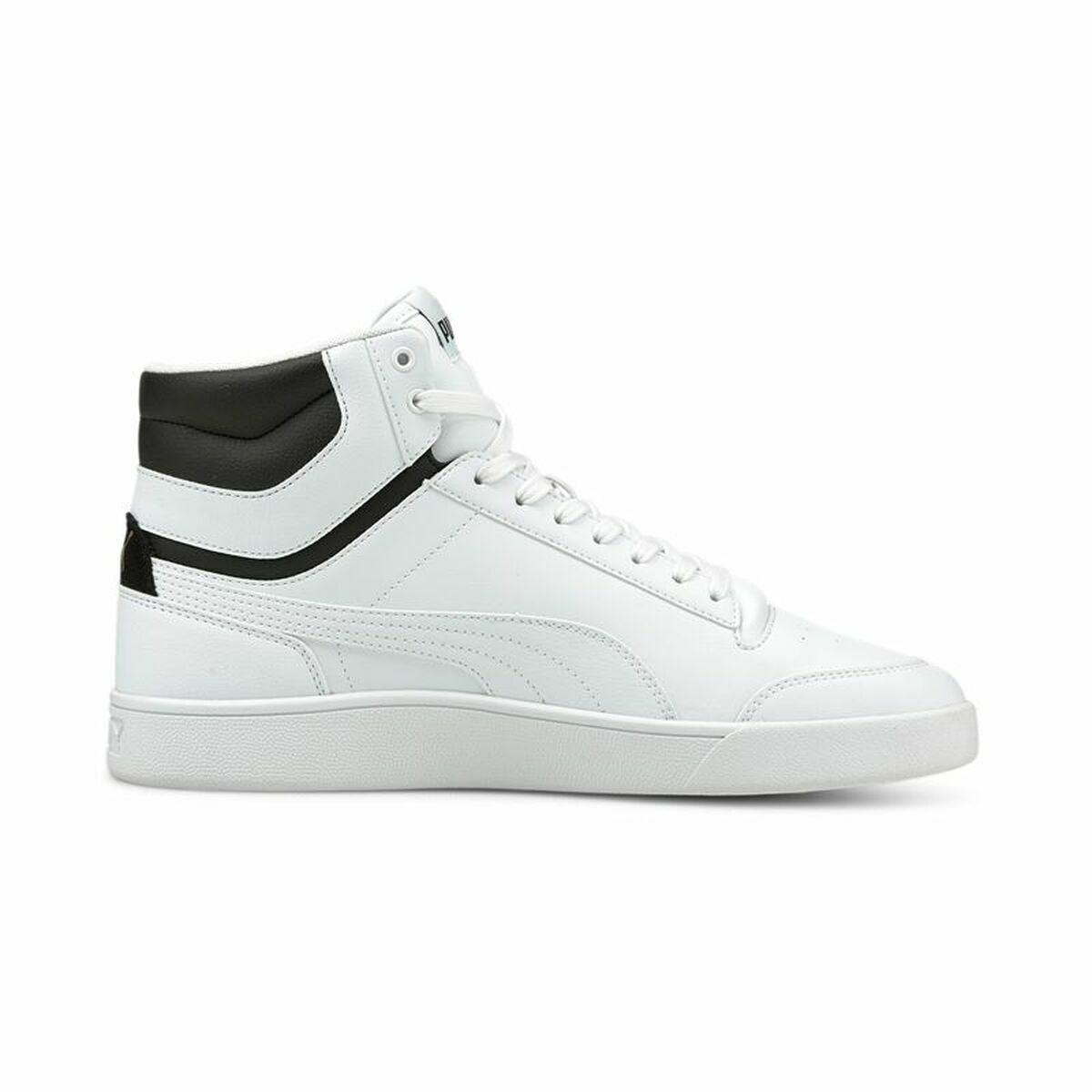 Zapatillas Casual Unisex Puma Shuffle Mid Blanco