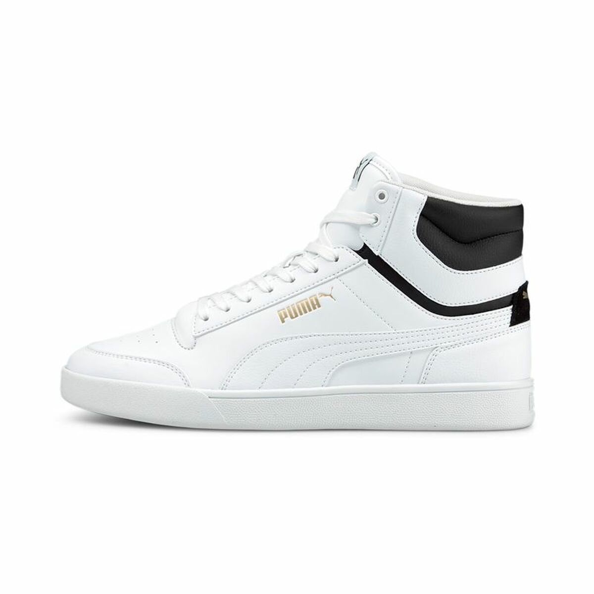 Zapatillas Casual Unisex Puma Shuffle Mid Blanco