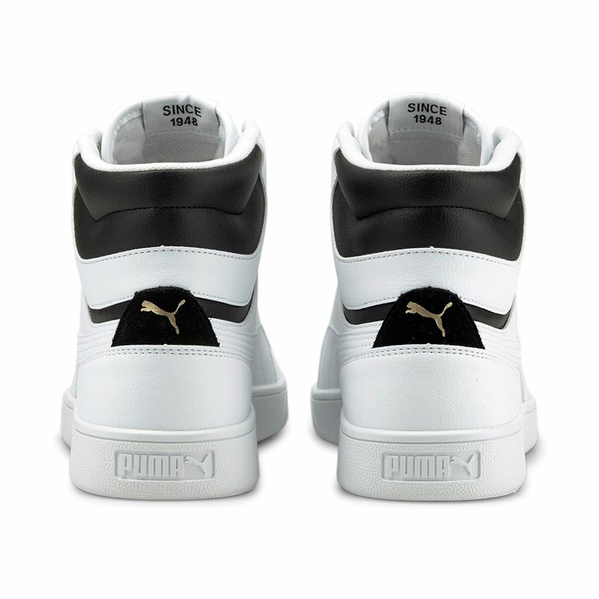 Zapatillas Casual Unisex Puma Shuffle Mid Blanco