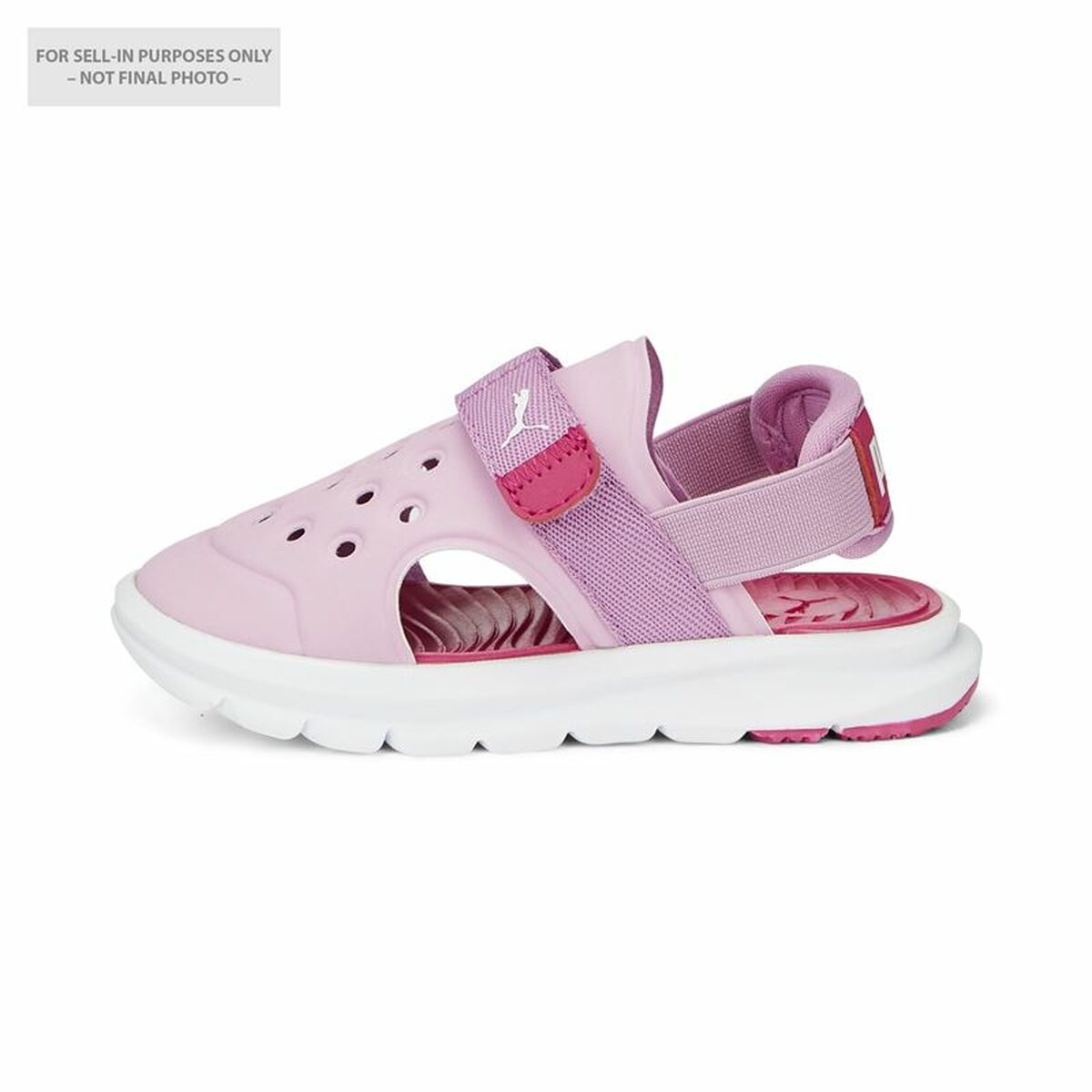 Sandalias Infantiles Puma Evolve  Rosa