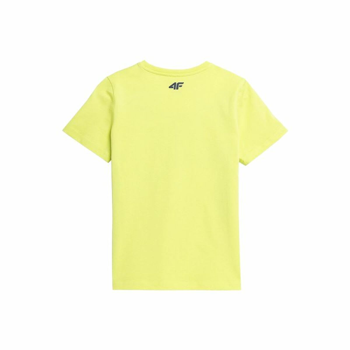 Camiseta de Manga Corta Niño 4F JTSM012  Amarillo