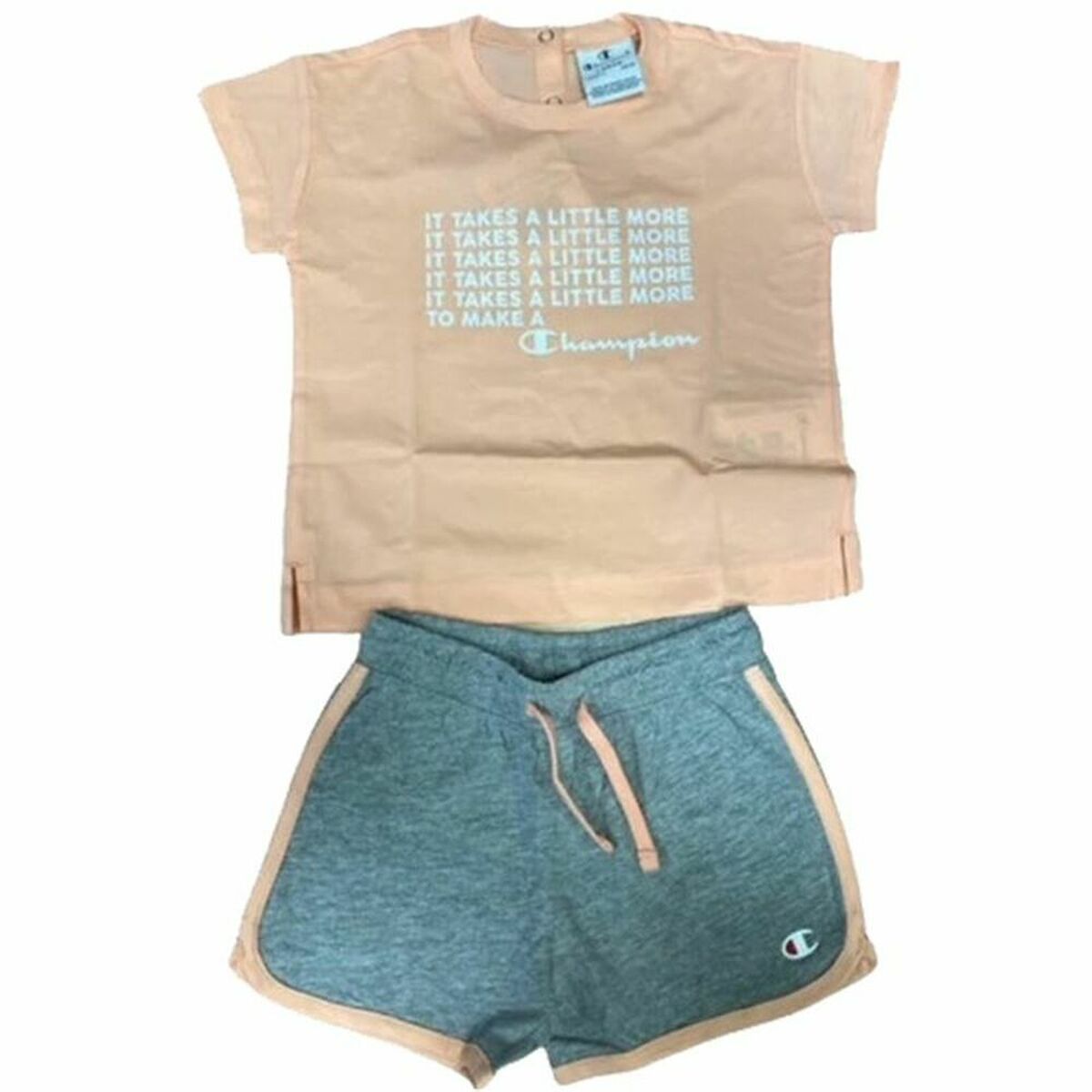 Conjunto Deportivo para Niños Champion Baby Beige Beige