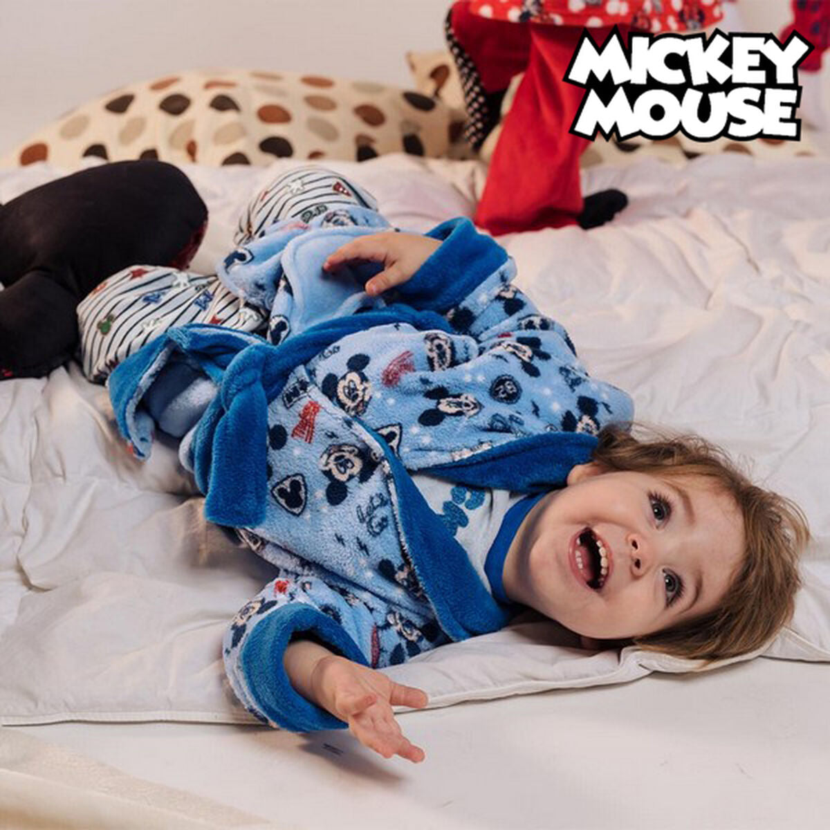 Batín Infantil Mickey Mouse Azul