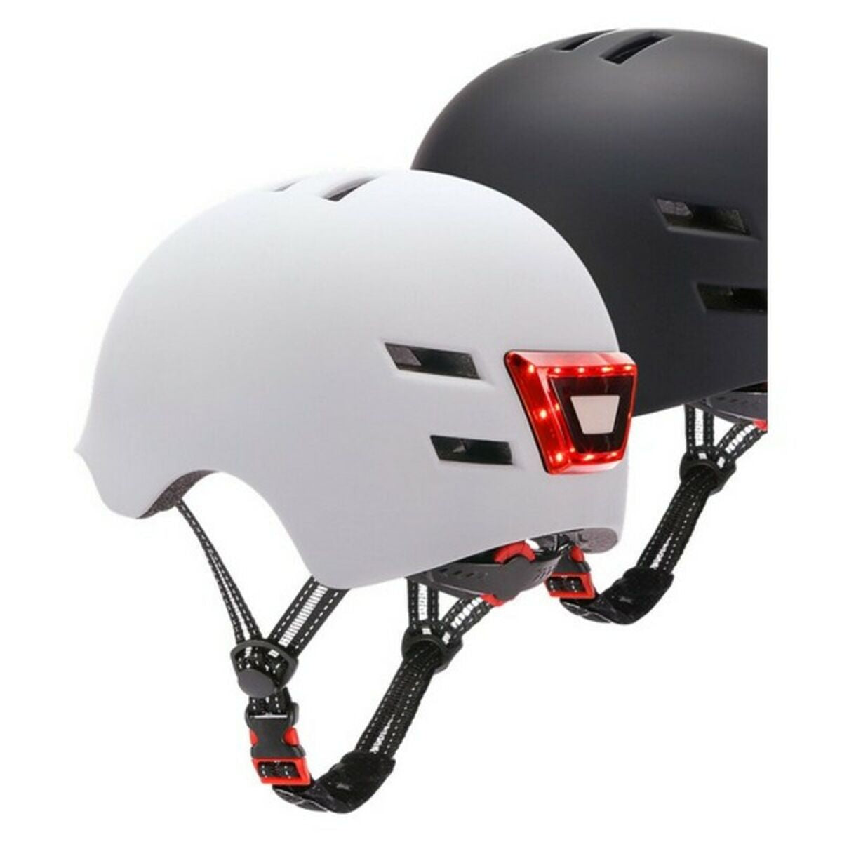 Casco para Patinete Eléctrico Youin LED Blanco