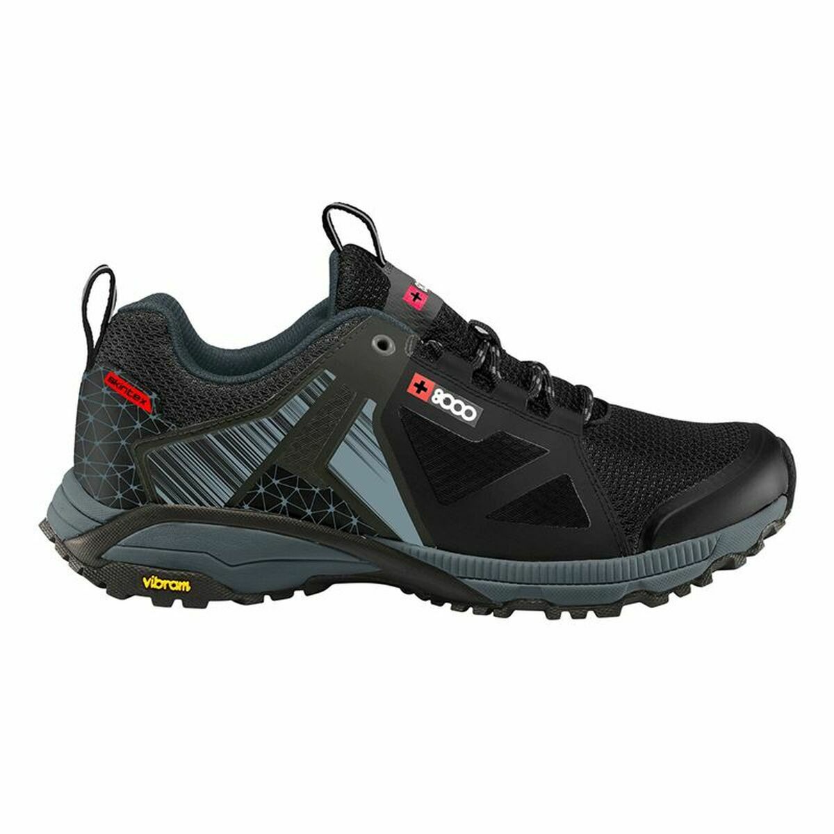 Zapatillas Deportivas Mujer +8000 Tabin 22I Negro Gris