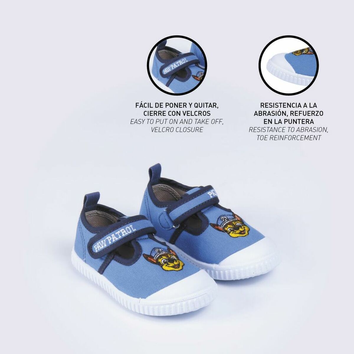 Sandalias Infantiles The Paw Patrol Azul