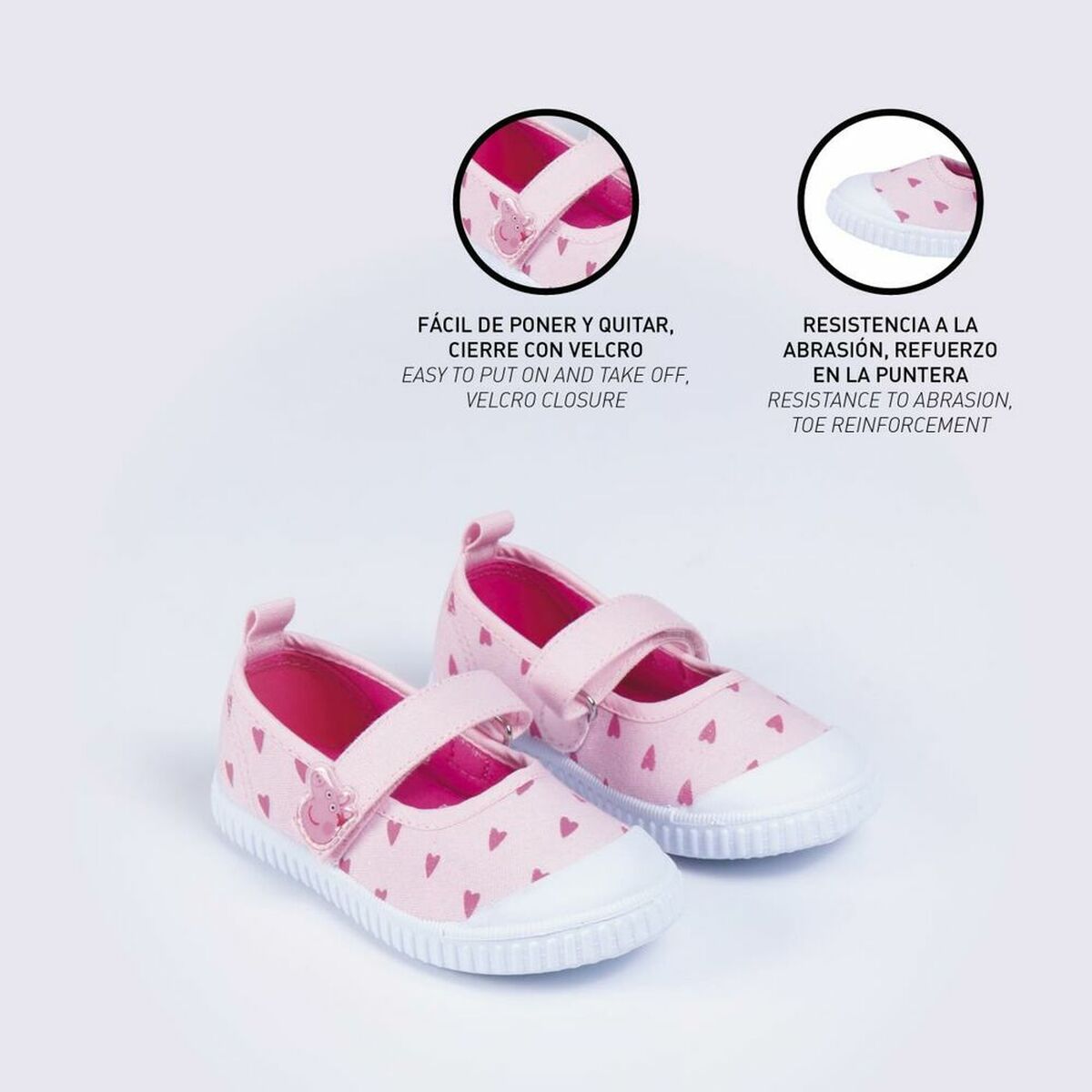 Zapatillas Bailarinas para Niña Peppa Pig