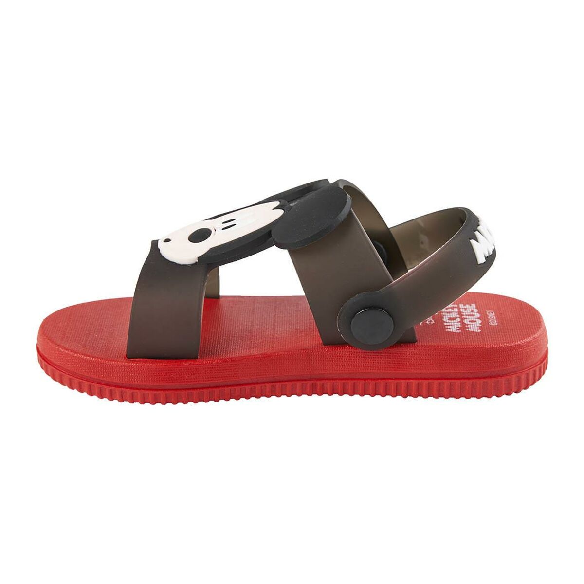 Sandalias Infantiles Mickey Mouse Rojo